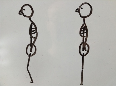 ランニング 姿勢 骨格